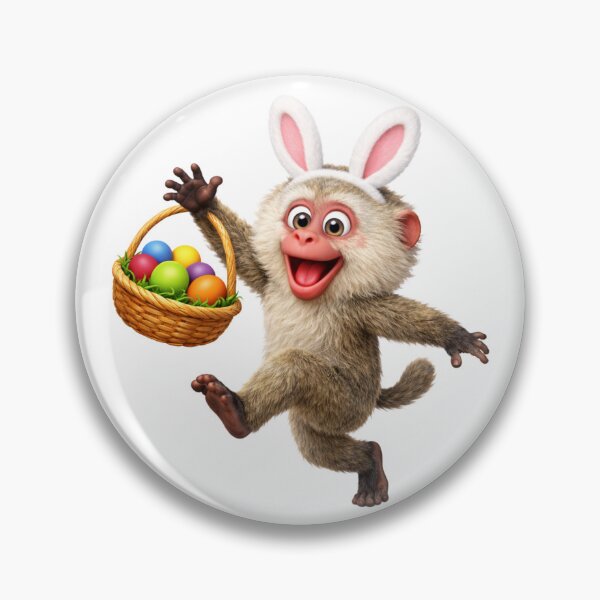 Item preview, Easter Japanese Macaque designed and sold by Sillytoe.