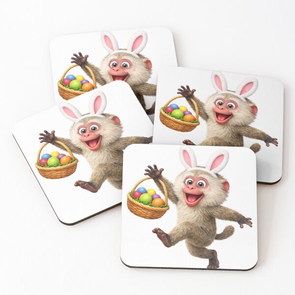 Item preview, Easter Japanese Macaque designed and sold by Sillytoe.