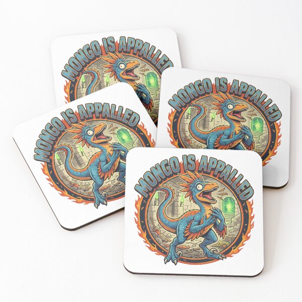 Item preview, Mongo is Appalled- Dungeon Crawler Carl designed and sold by starsidedesigns.