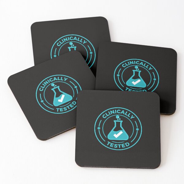 Item preview, Clinically Tested Laboratory Badge Icon designed and sold by Creatby7030.