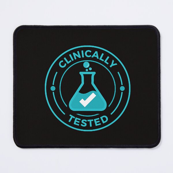 Item preview, Clinically Tested Laboratory Badge Icon designed and sold by Creatby7030.