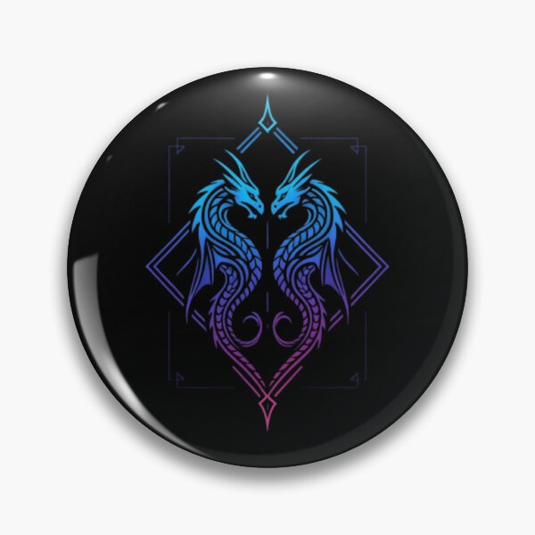 Item preview, Twin Dragons Fantasy Design, Dual Dragon Shirt, Mythical Beast Art, Fire & Ice Dragons, RPG DnD Legendary Creatures, Dragon Warrior Gift designed and sold by Typologystudios.