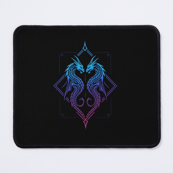 Item preview, Twin Dragons Fantasy Design, Dual Dragon Shirt, Mythical Beast Art, Fire & Ice Dragons, RPG DnD Legendary Creatures, Dragon Warrior Gift designed and sold by Typologystudios.