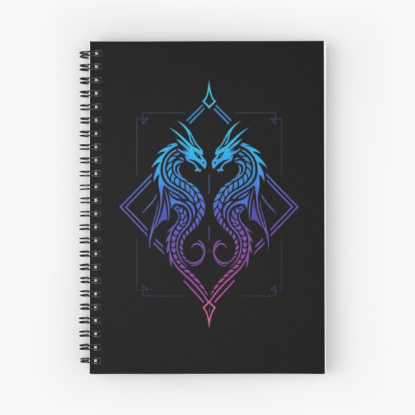 Item preview, Twin Dragons Fantasy Design, Dual Dragon Shirt, Mythical Beast Art, Fire & Ice Dragons, RPG DnD Legendary Creatures, Dragon Warrior Gift designed and sold by Typologystudios.