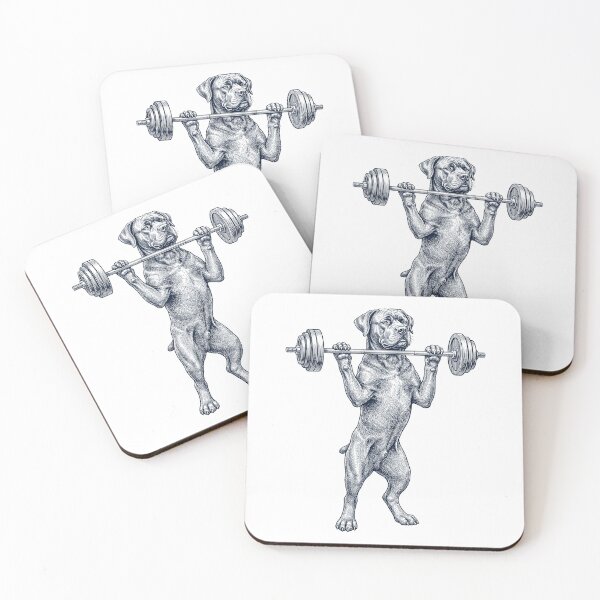 Item preview, Vintage Cane Corso Weightlifting Deadlift Gym Dog Lover designed and sold by DoodleTortle.