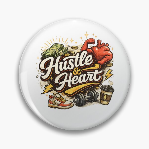 Artikelvorschau, Hustle & Heart entworfen und verkauft von RubenRB11.