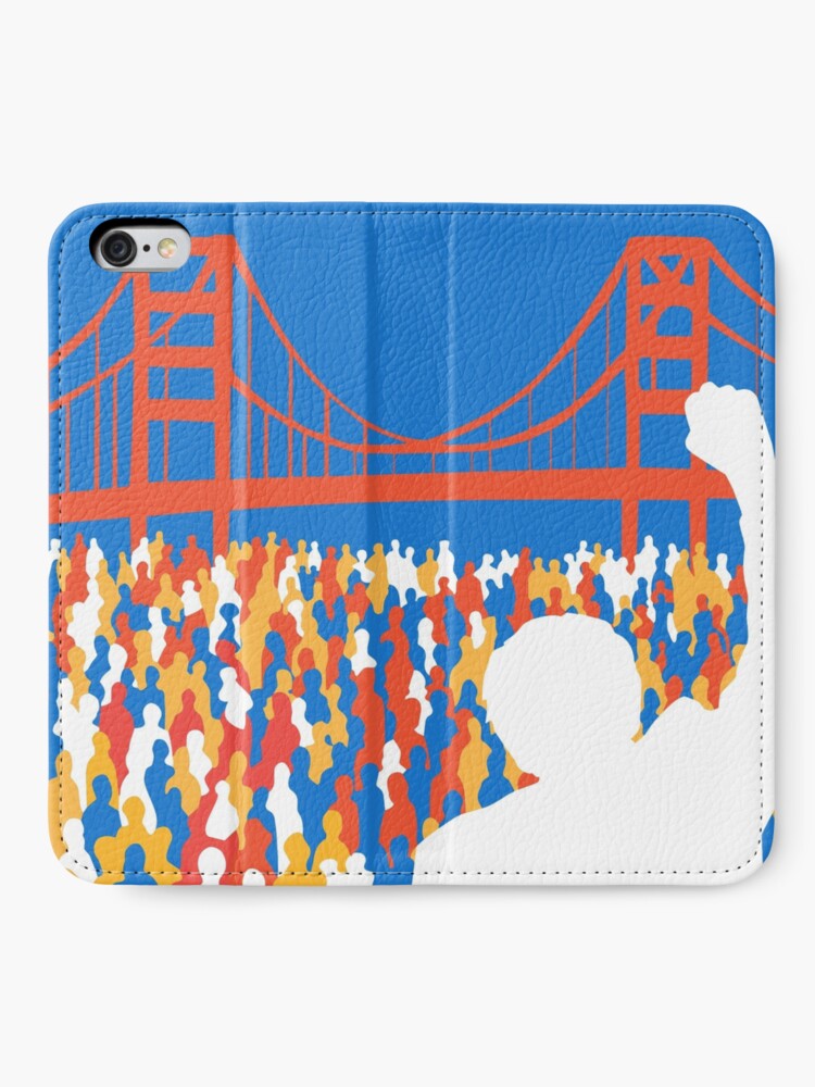 Alternate view of SF Berniecrats iPhone Wallet