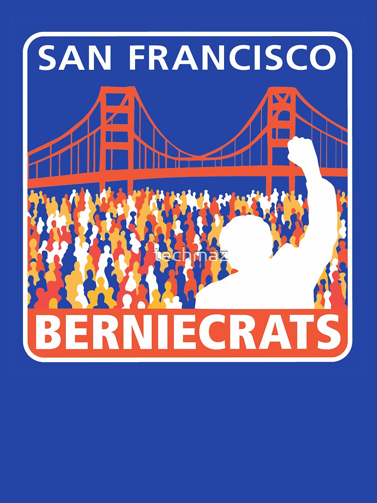 Thumbnail 5 of 5, Pullover Hoodie, SF Berniecrats designed and sold by techmaz.