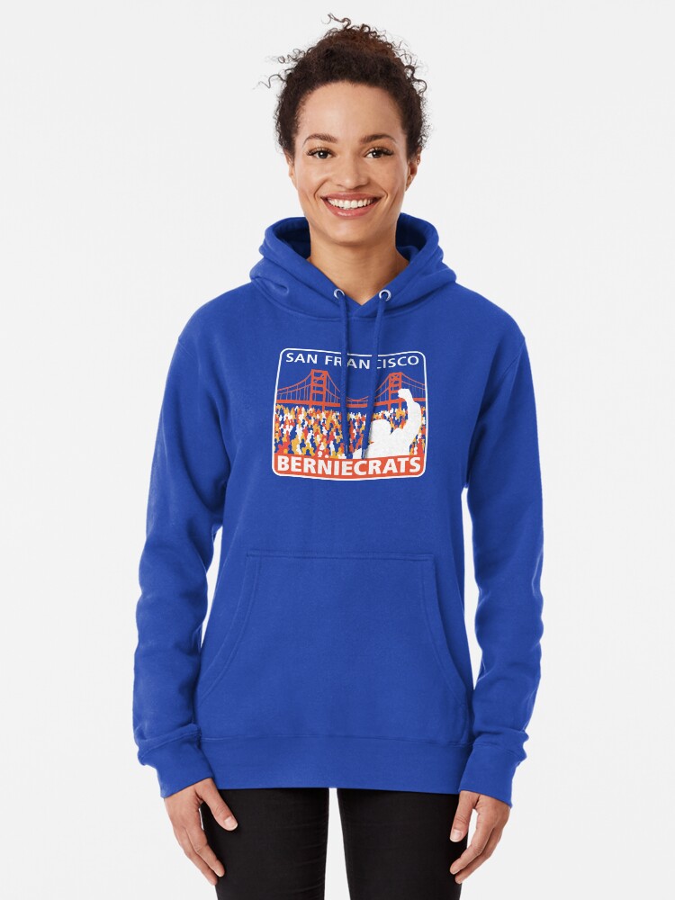 Thumbnail 2 of 5, Pullover Hoodie, SF Berniecrats designed and sold by techmaz.
