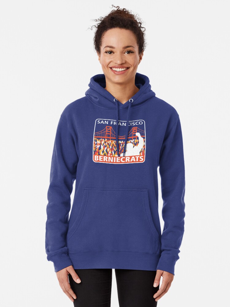 Alternate view of SF Berniecrats Pullover Hoodie