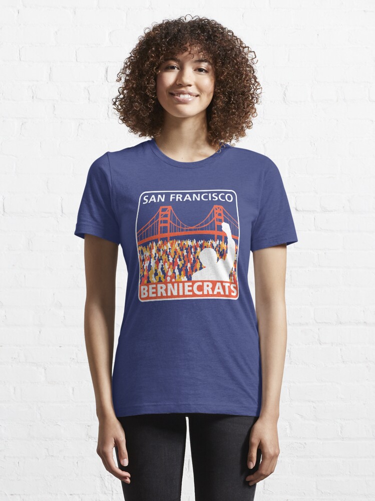 Alternate view of SF Berniecrats Essential T-Shirt