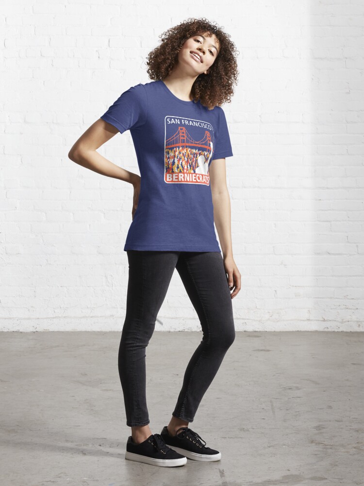 Alternate view of SF Berniecrats Essential T-Shirt