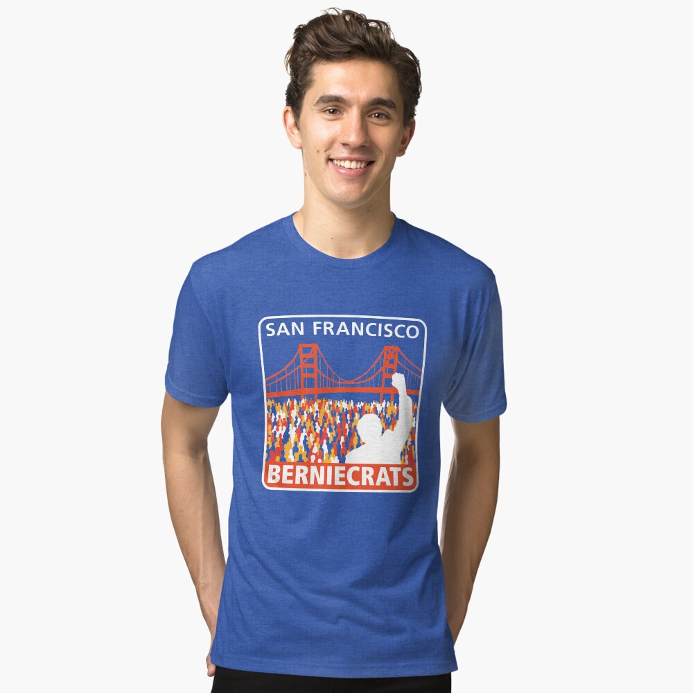 SF Berniecrats Tri-blend T-Shirt