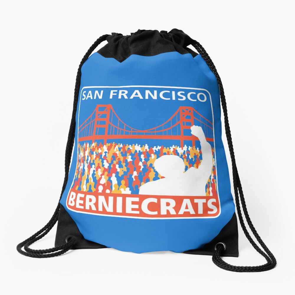 SF Berniecrats Drawstring Bag
