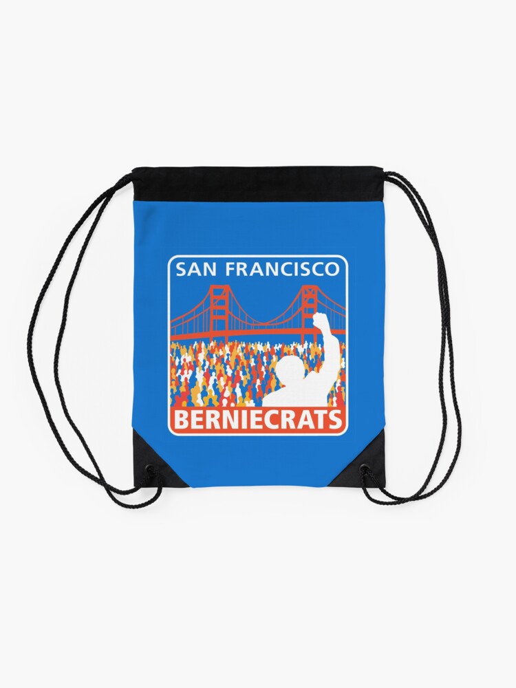 Alternate view of SF Berniecrats Drawstring Bag