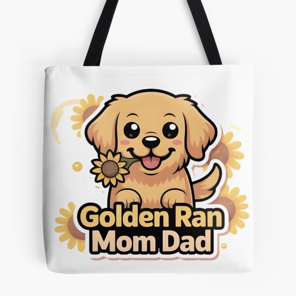 Item preview, Golden Retriever Mom Cute Kawaii Dog Sticker designed and sold by PuddlePixels.
