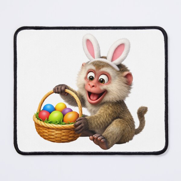 Item preview, Easter Macaque designed and sold by Sillytoe.