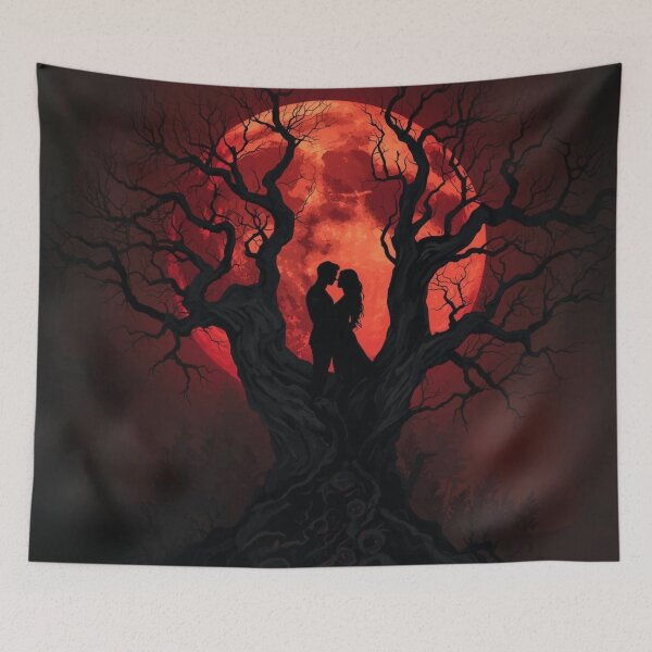 Item preview, Embrace of the Shadow Woods - Romantic Gothic & Dark Fantasy Art designed and sold by kabucino.