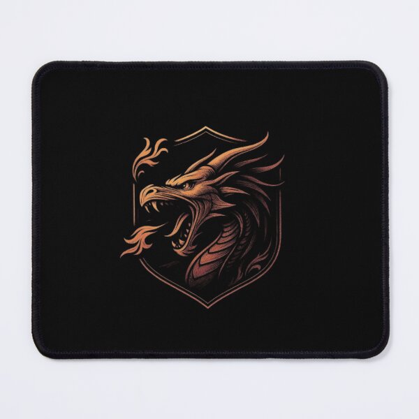 Item preview, Firing Dragon Fantasy Design, Dual Dragon Shirt, Mythical Beast Art, Fire & Ice Dragons, RPG DnD Legendary Creatures, Dragon Warrior Gift designed and sold by Typologystudios.