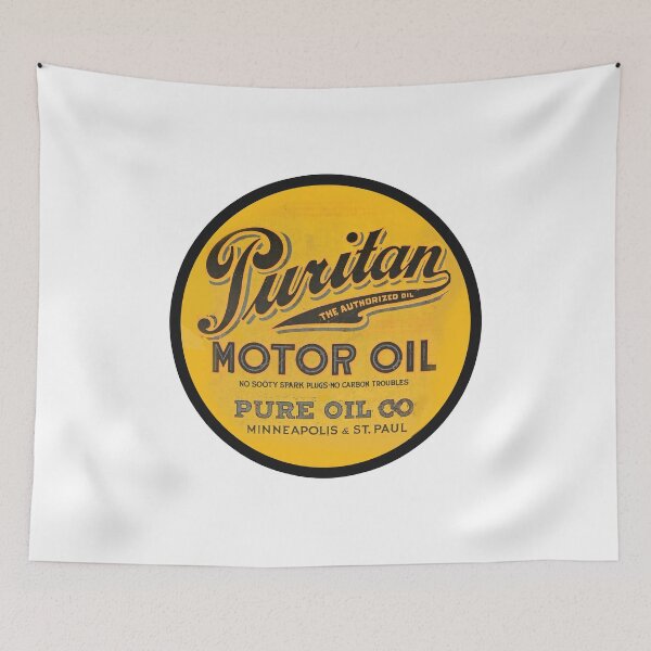 Item preview, Vintage Puritan Motor Oil  designed and sold by QuayTradingCo.