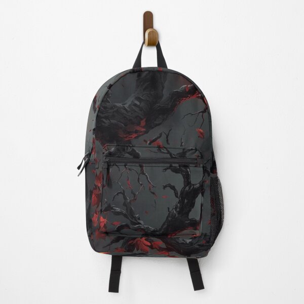 Item preview, Embrace of the Shadow Woods - Dark Forest & Blood Moon Pattern designed and sold by kabucino.