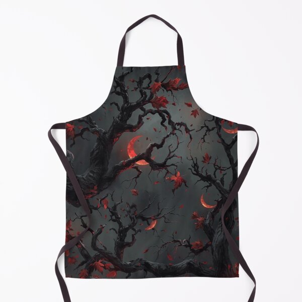 Item preview, Embrace of the Shadow Woods - Dark Forest & Blood Moon Pattern designed and sold by kabucino.