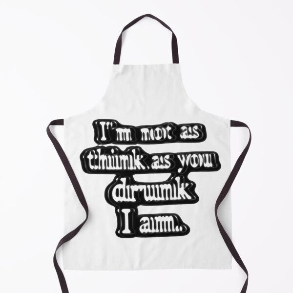 Item preview, Not As Think As You Drunk I Am designed and sold by ttuniques.