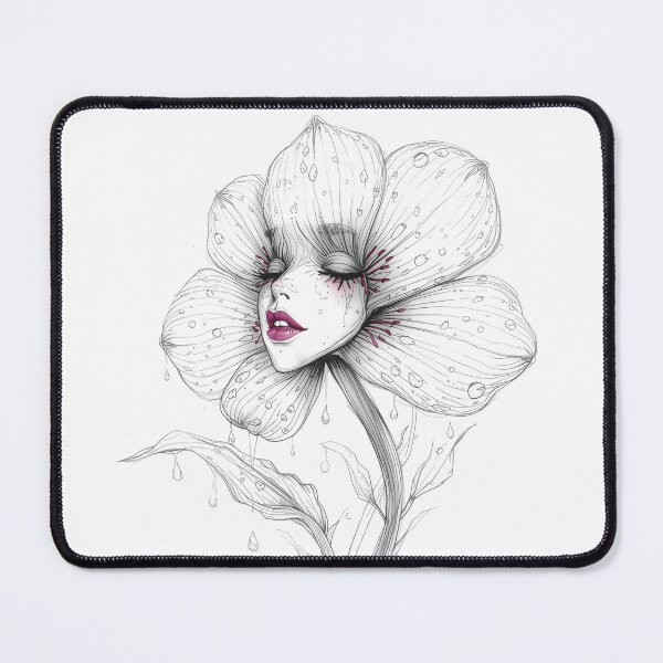 Item preview, Pretty Flower Face  designed and sold by silviaol.