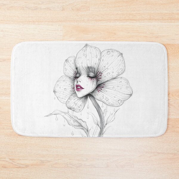 Item preview, Pretty Flower Face  designed and sold by silviaol.
