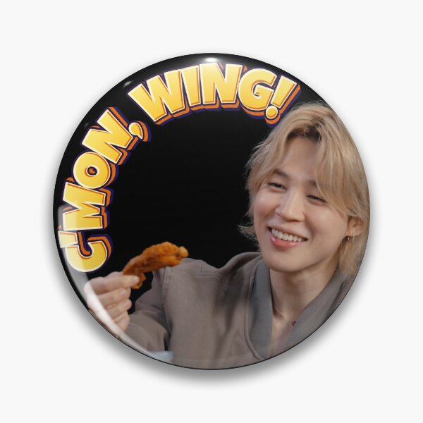 Item preview, C'MON WING! Jimin Meme  designed and sold by smeraldosecrets.
