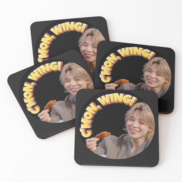 Item preview, C'MON WING! Jimin Meme  designed and sold by smeraldosecrets.