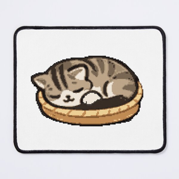 Item preview, Cat sleeping in its basket designed and sold by Pop'Eti.