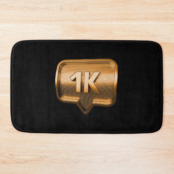 Item preview, 3D Gold 1K Followers Social Media Icon designed and sold by Creatby7030.