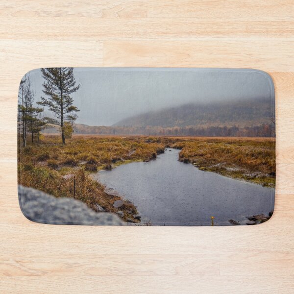 Item preview, Acadia National Park Misty Marsh Meadow Maine Landscape Photography designed and sold by MDCCo.