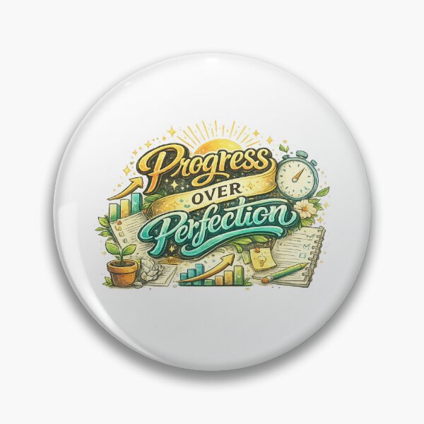 Item preview, Progress Over Perfection designed and sold by RubenRB11.