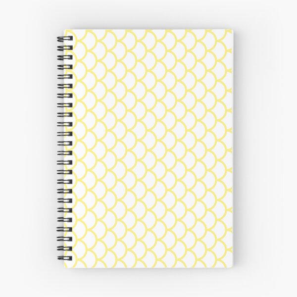 Item preview, White And Yellow Fish Scales Pattern designed and sold by pattern-archive.