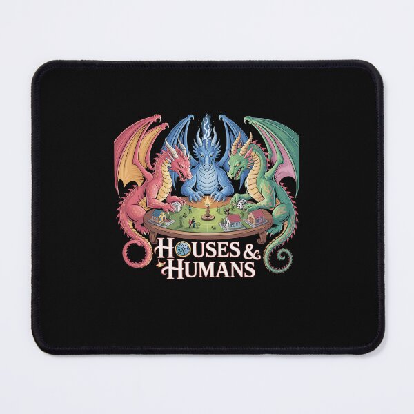 Item preview, Gaming Houses Humans Funny Rpg Parody Video Games Gamer designed and sold by Dressed For Duty.