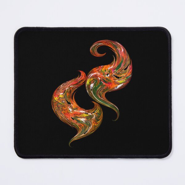 Item preview, Abstract Fluid Swirl – Vibrant Acrylic Pour Style | Bold Color Motion Art designed and sold by BigBobInk.