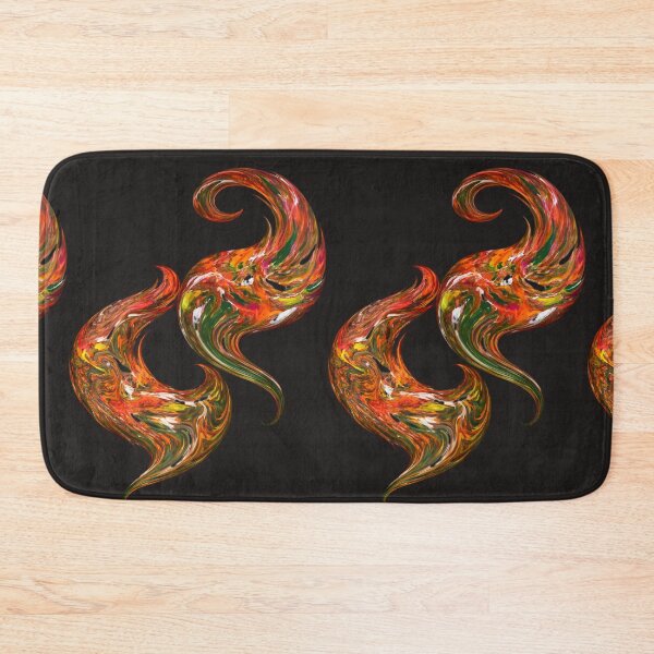 Item preview, Abstract Fluid Swirl – Vibrant Acrylic Pour Style | Bold Color Motion Art designed and sold by BigBobInk.