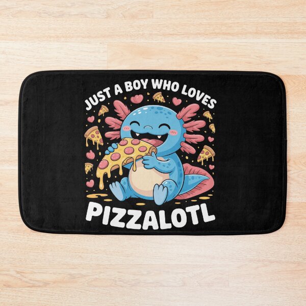 Item preview, Just A Boy Who Loves Pizzalotl Axolotl Fast Food Lover designed and sold by Dressed For  Duty.