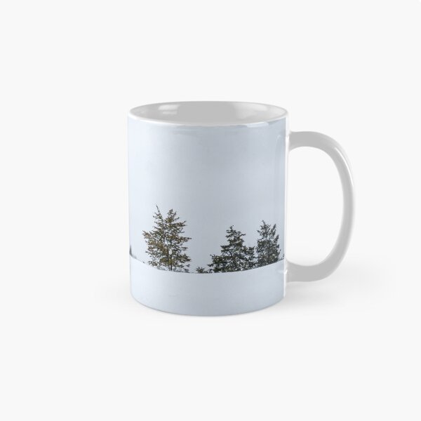 Item preview, Natick Audubon Winter Snow Treeline Massachusetts Minimalist Landscape designed and sold by MDCCo.