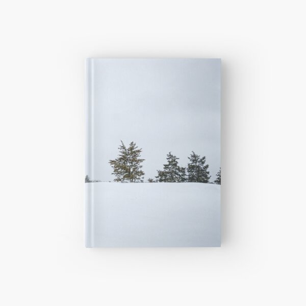 Item preview, Natick Audubon Winter Snow Treeline Massachusetts Minimalist Landscape designed and sold by MDCCo.