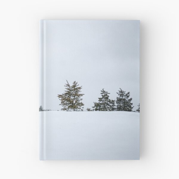 Item preview, Natick Audubon Winter Snow Treeline Massachusetts Minimalist Landscape designed and sold by MDCCo.