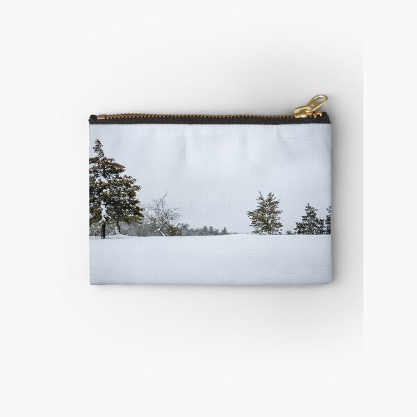 Item preview, Natick Audubon Winter Snow Treeline Massachusetts Minimalist Landscape designed and sold by MDCCo.