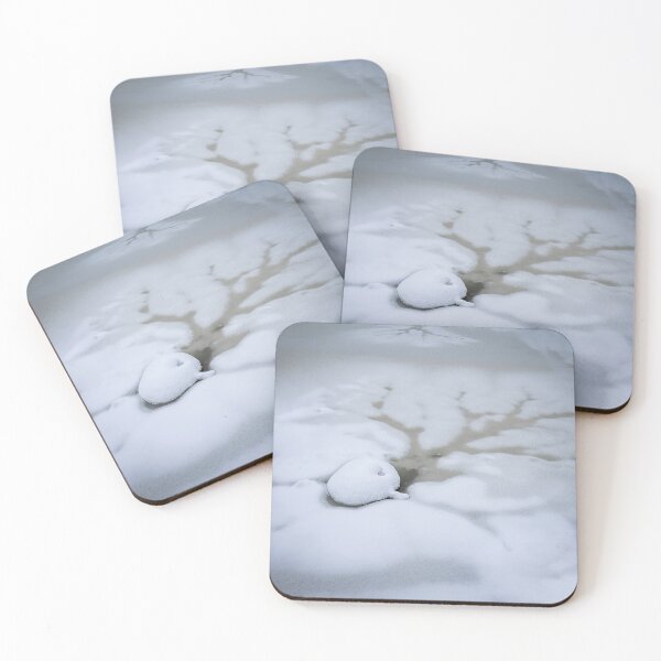 Item preview, Natick Audubon Snow Rock Winter Close-Up Massachusetts Nature Photography designed and sold by MDCCo.