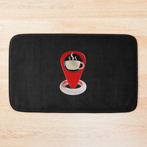 Item preview, 3D Coffee Cup Map Pointer Icon designed and sold by Creatby7030.