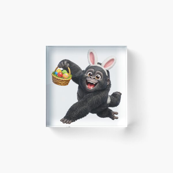 Item preview, Easter Mountain Gorilla designed and sold by Sillytoe.