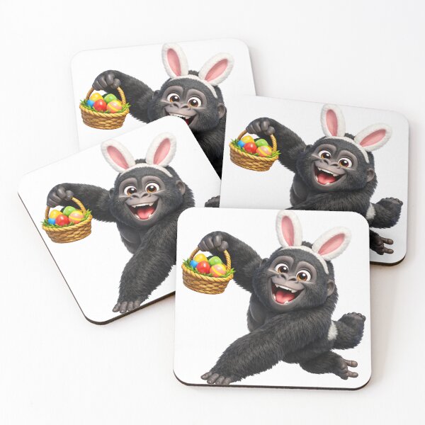 Item preview, Easter Mountain Gorilla designed and sold by Sillytoe.