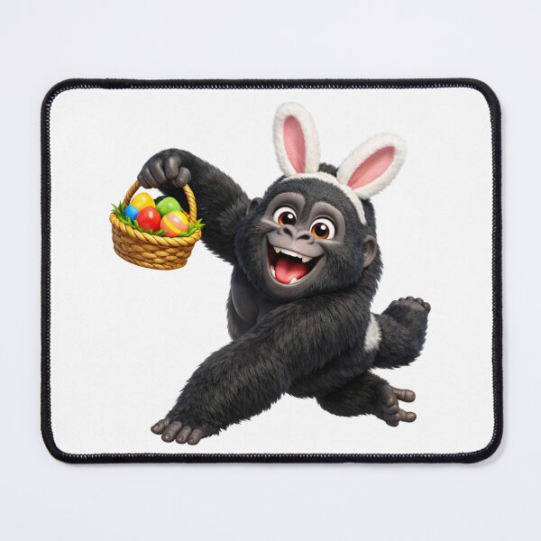 Item preview, Easter Mountain Gorilla designed and sold by Sillytoe.