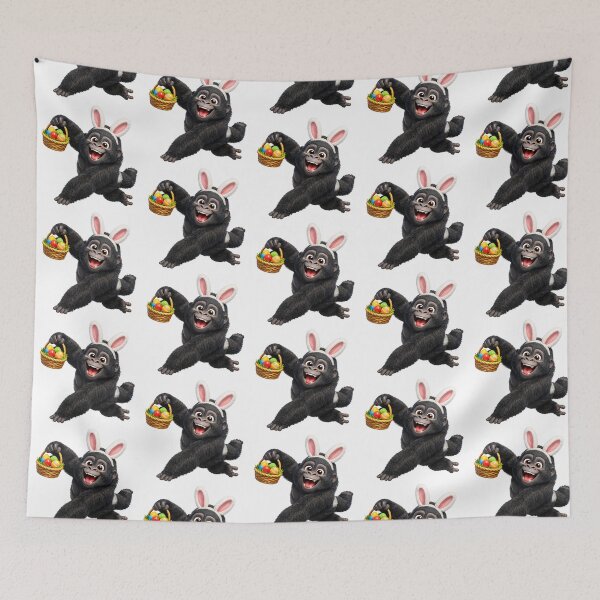 Item preview, Easter Mountain Gorilla designed and sold by Sillytoe.